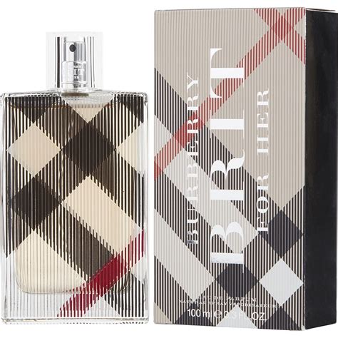 burberry brit eau de parfum spray new packaging 3.3 oz|Burberry Brit for her 50ml.